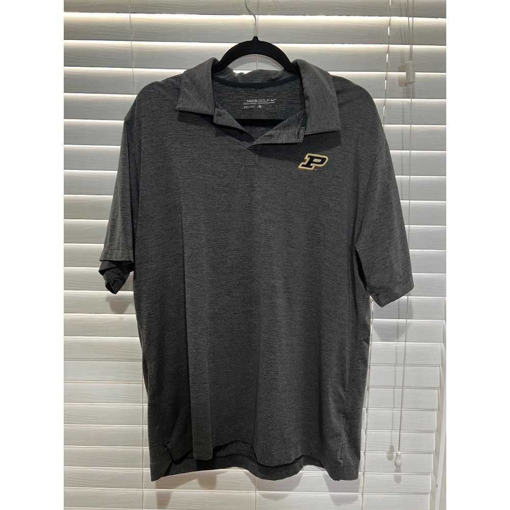 Nike Golf Purdue Boulermakers‎ Polo Shirt - Size L